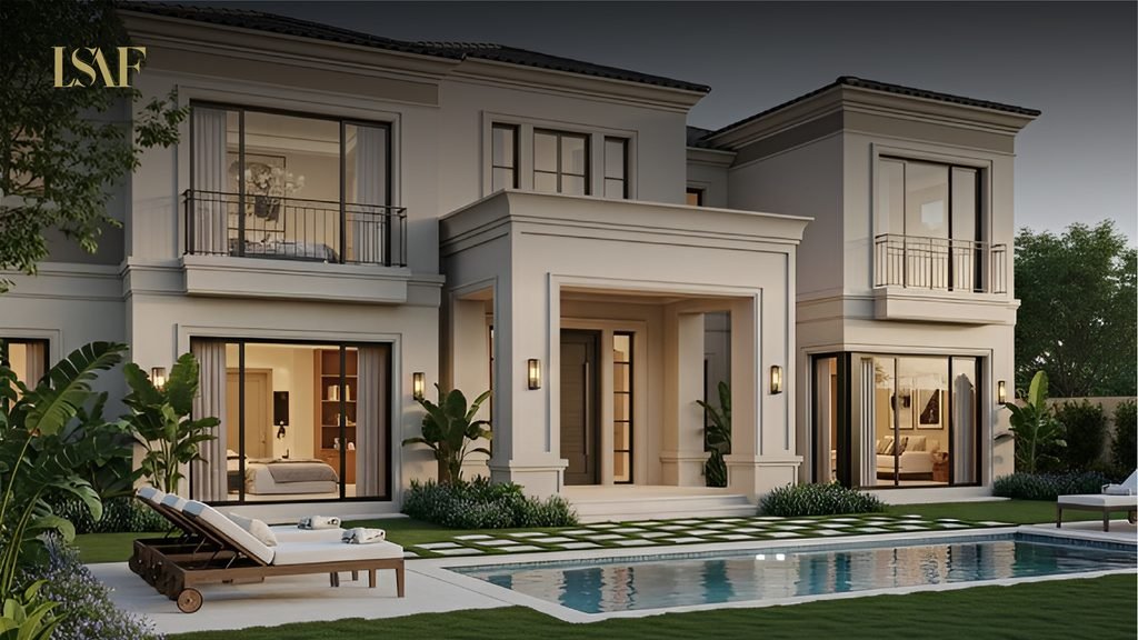 أسرار نجاح أي تصميم نيو كلاسيك خارجي للفلل والقصور - LSAF 5