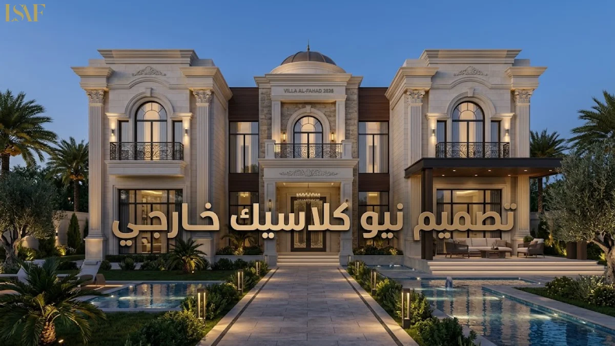 تصميم نيو كلاسيك خارجي